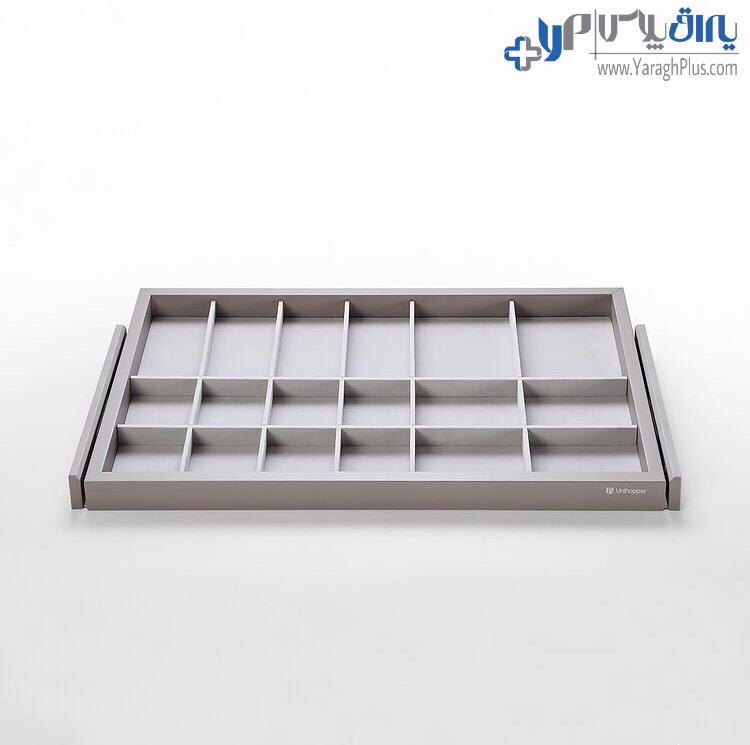 جای کمربند و کروات و زیورآلات ریلی رنگ مینک آرام بند یونی هاپر WS4153