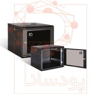 رک دیواری 9 یونیت عمق 60 سانتی متر پایا سیستم پنل بغل باز شو