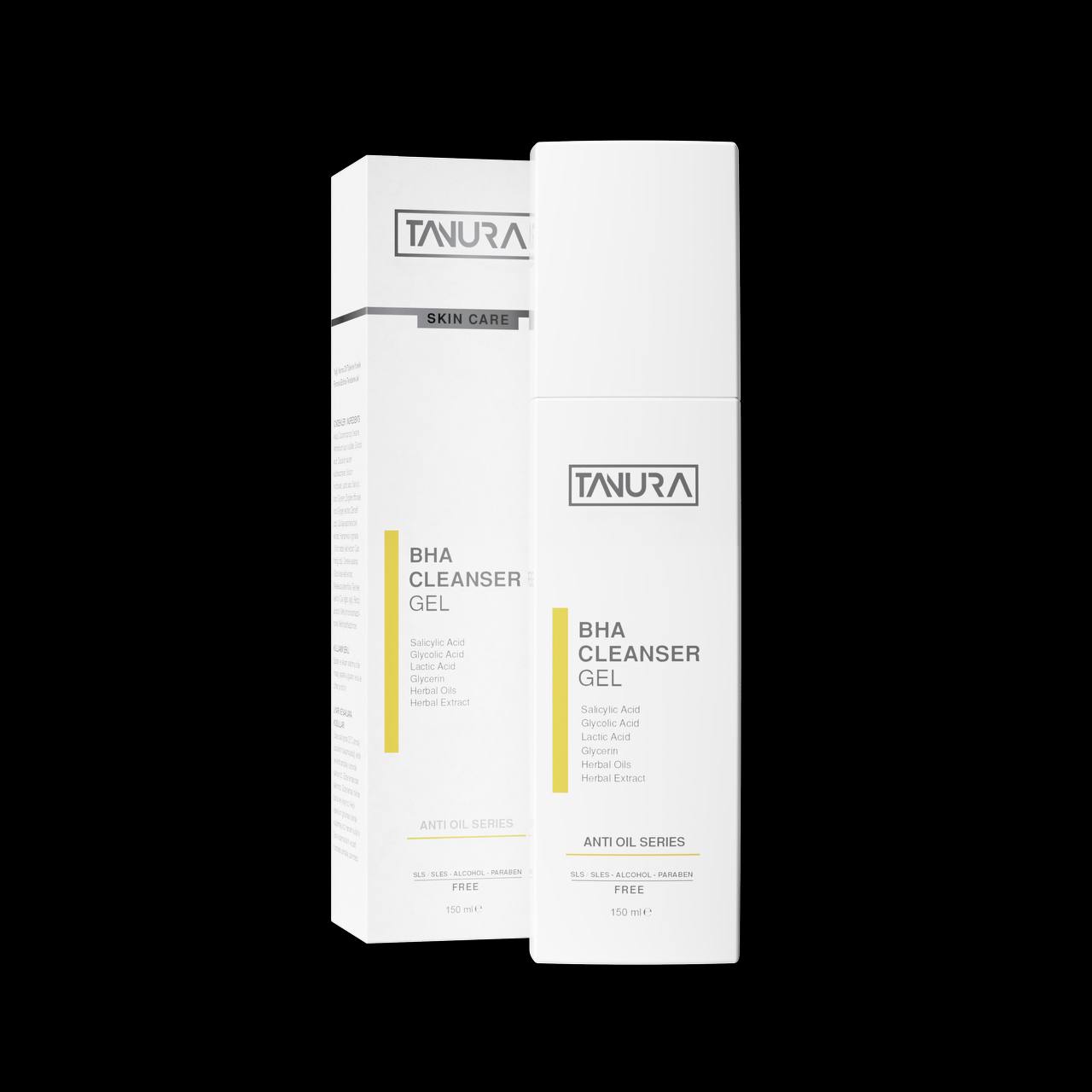 ژل پاک كننده برای پوست چرب تنورا 150 ml