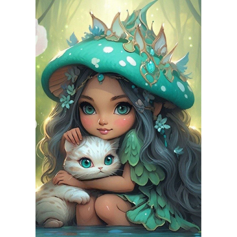 تابلو نقاشی الماسی بزرگسال کد 2681