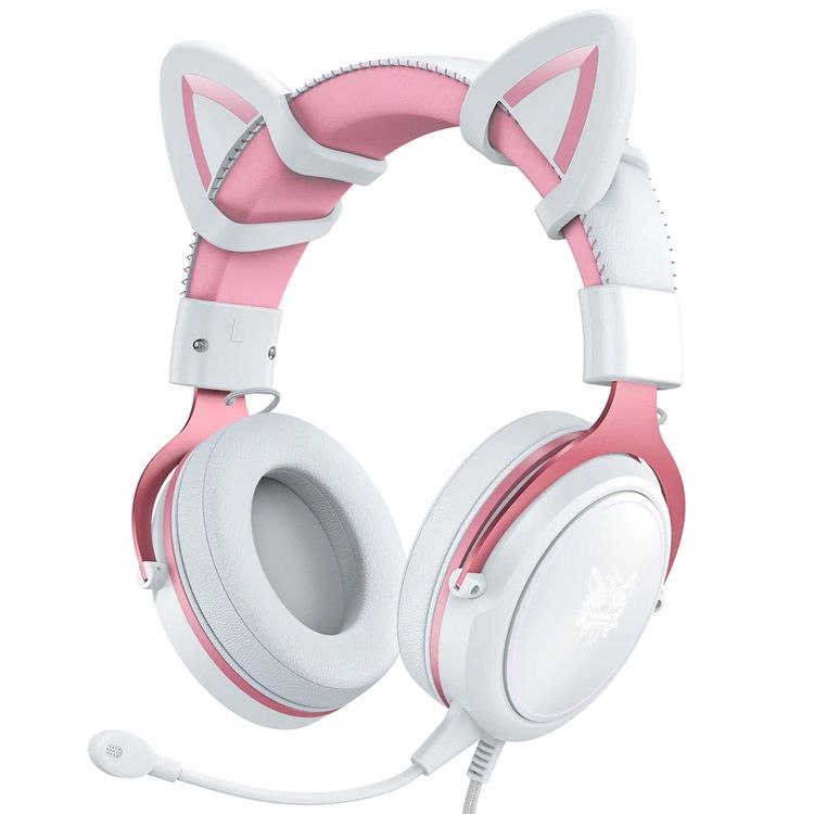 هدست گیمینگ ONIKUMA 10X Cat سفید
