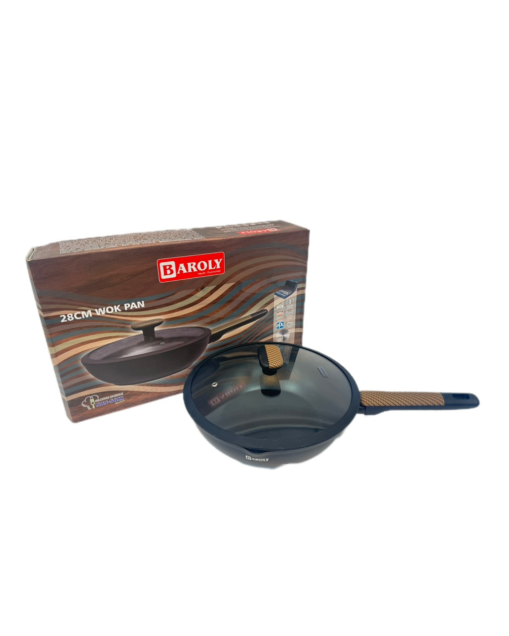 ماهی تابه گرانیت 28 سانتی متری بارولی مدل 811120-7