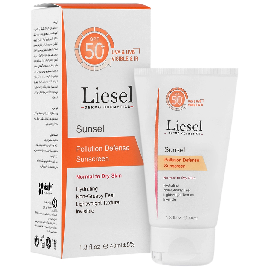 کرم ضد آفتاب پوست خشک سانسل SPF50 لایسل | 40 میلی لیتر