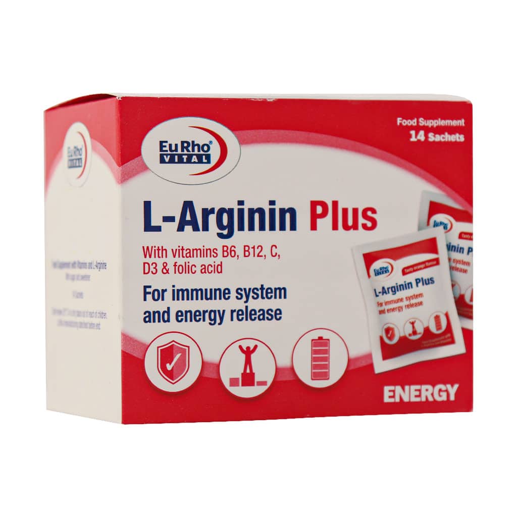 خرید و قیمت ساشه ال آرژنین پلاس یوروویتال - L Arginine Plus