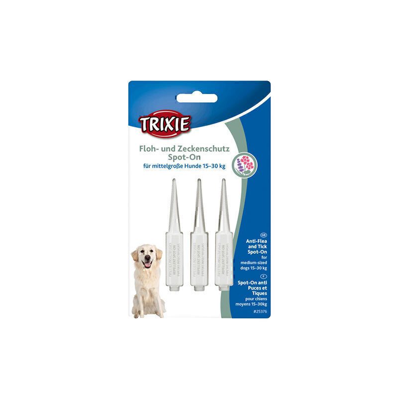 قطره ضد کک و کنه سگ تریکسی  Trixie Spot-On Flea and Tick Protection dog