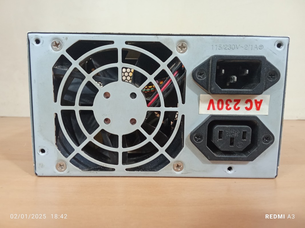 پاور 20 پین برند نامشخص مدل ATX-200WP4