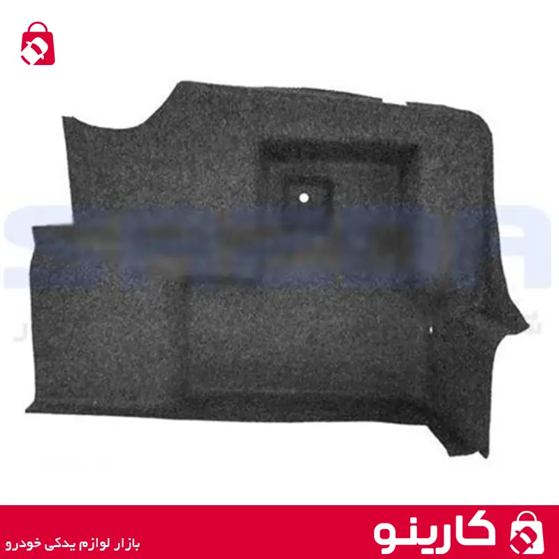 موکت روی گلگیر عقب راست سمند گاز سوز