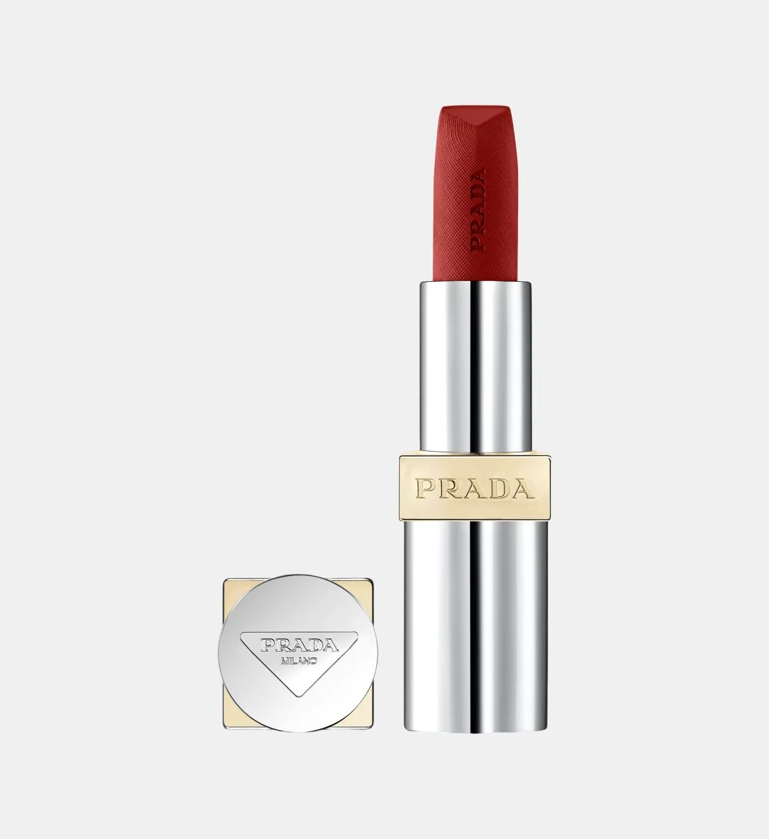 رژ لب جامد مات مونوکروم پرادا در رنگ بندی Monochrome Hyper Matte Lipstick – Prada