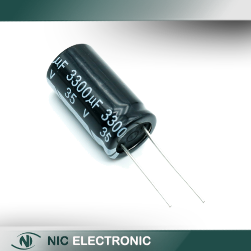 خازن الکترولیتی 3300UF35V-16X25-105C-BLACK