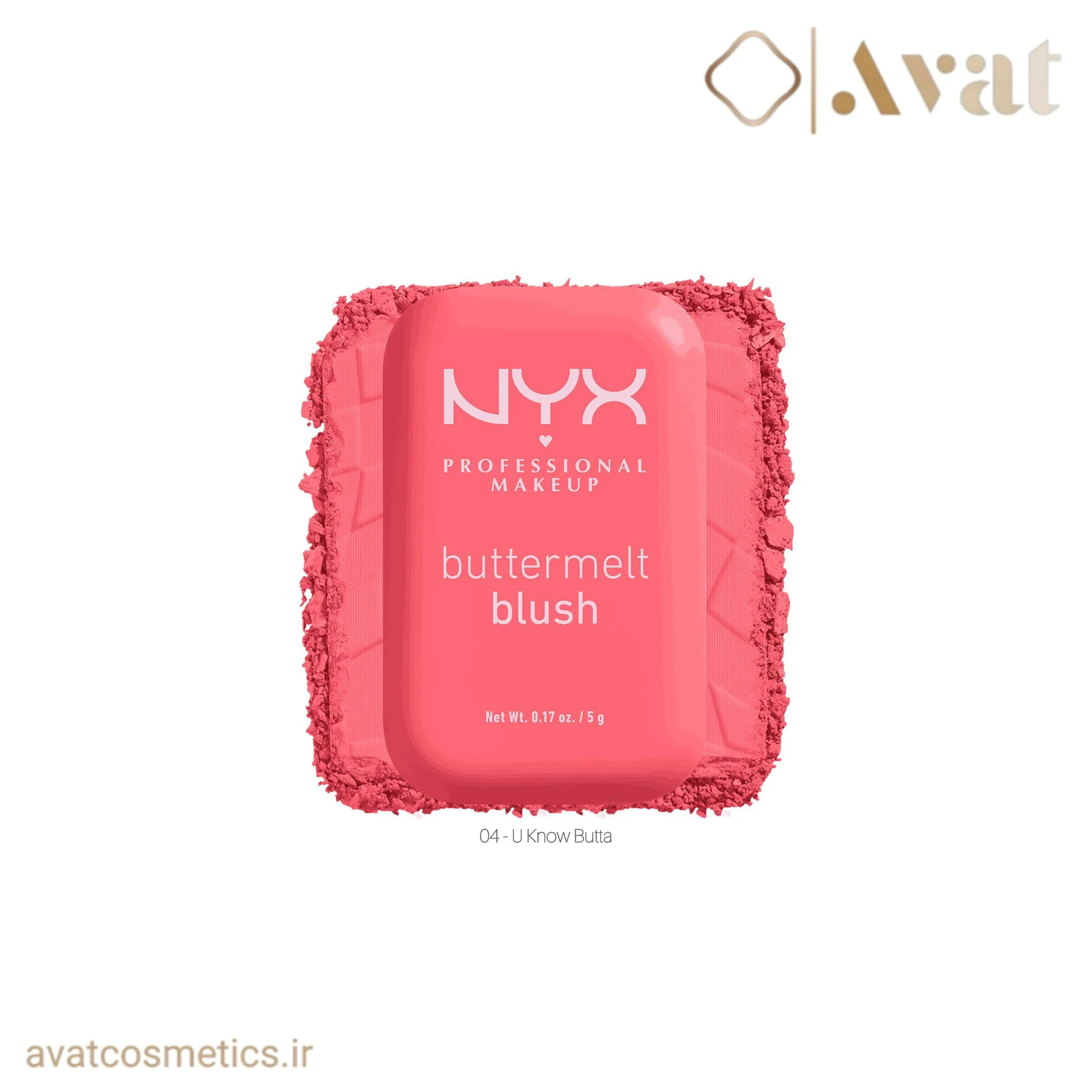 رژگونه پودری نیکس | NYX Buttermelt Blush
