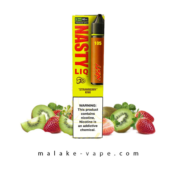 جویس توت فرنگی کیوی نستی NASTY LIQ STRAWBERRY KIWI FREEBASE