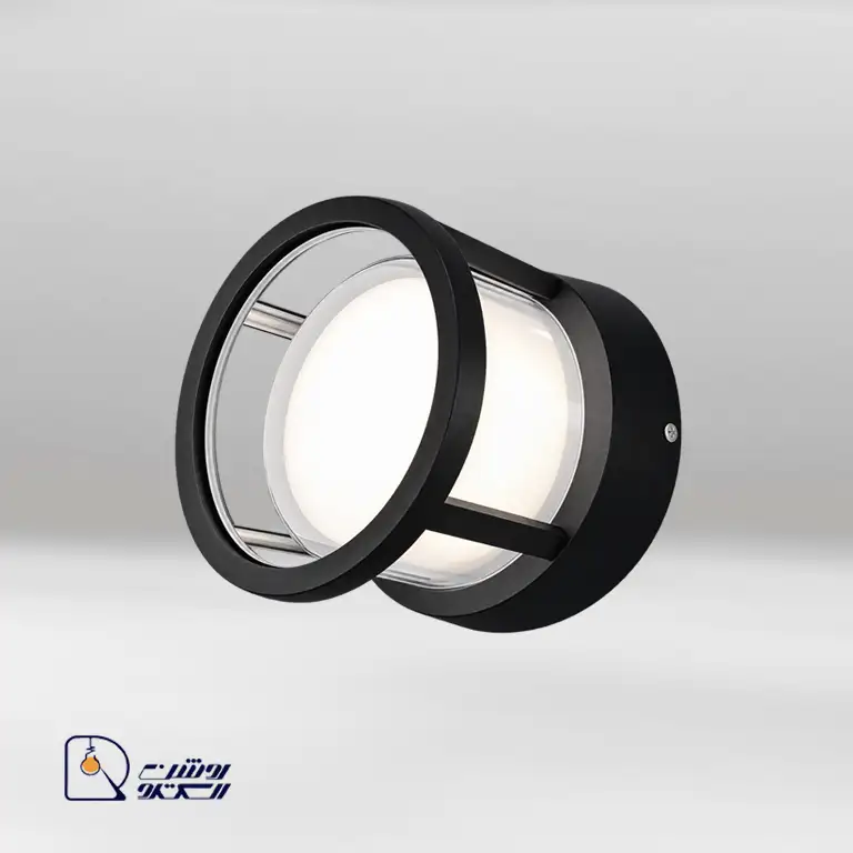 چراغ دیواری آرکو سه بعدی گرد