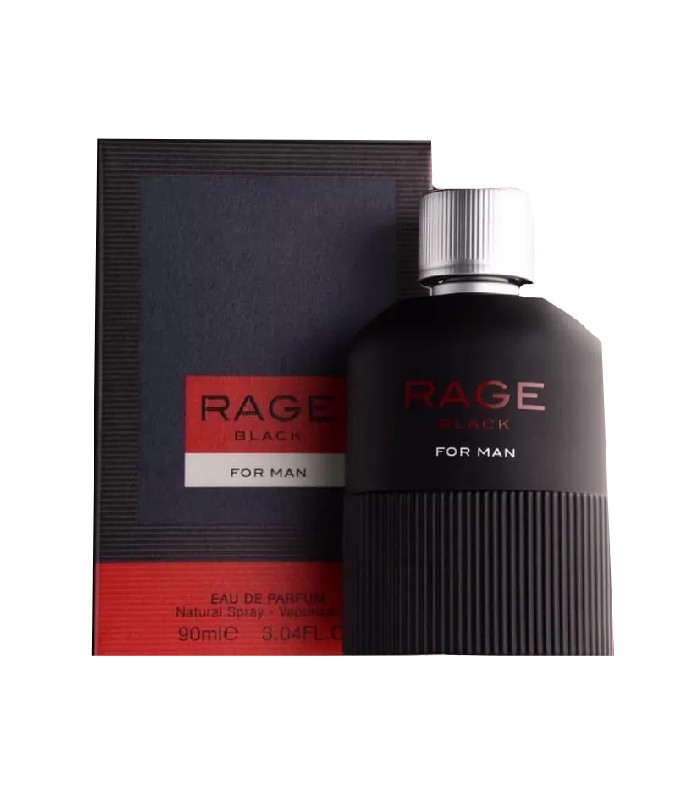 ادوپرفیوم فرگرانس ورلد Rage مدل Black