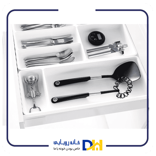 جاقاشقی داخل کابینت۲خانه ایکیا STÖDJA