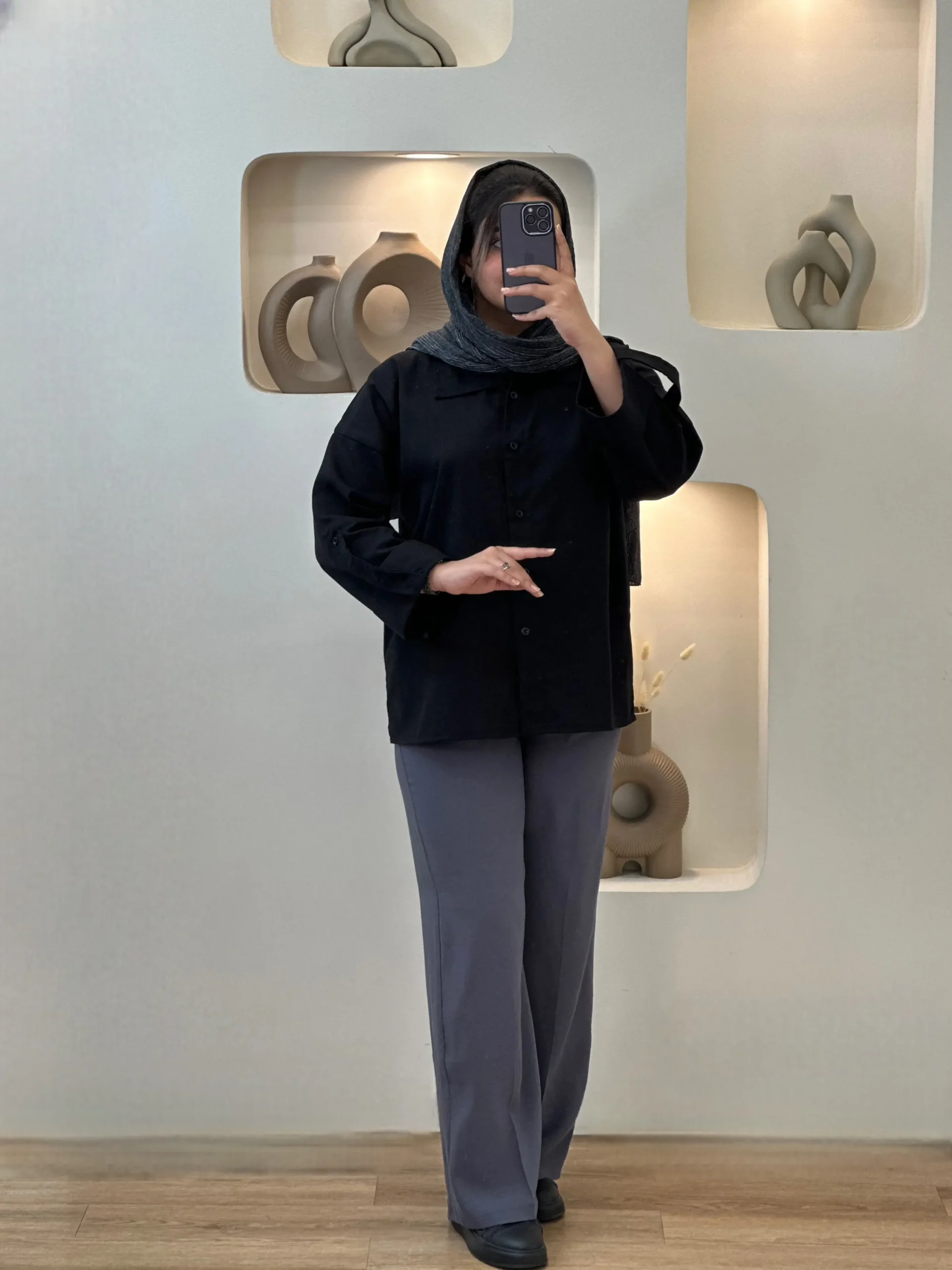 شومیز لنین استین پاگن-11765