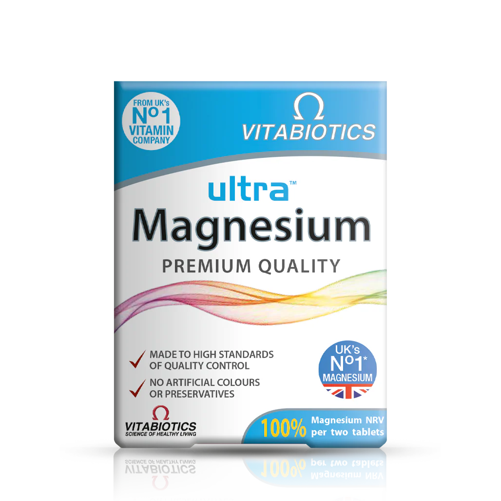 قرص اولترا منیزیم ویتابیوتیکس بسته 60 عددی / vitabiotics