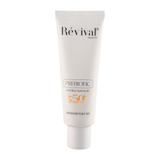 فلوئید ضد آفتاب بی رنگ SPF50 پوست چرب رویوال 50 میلی لیتر