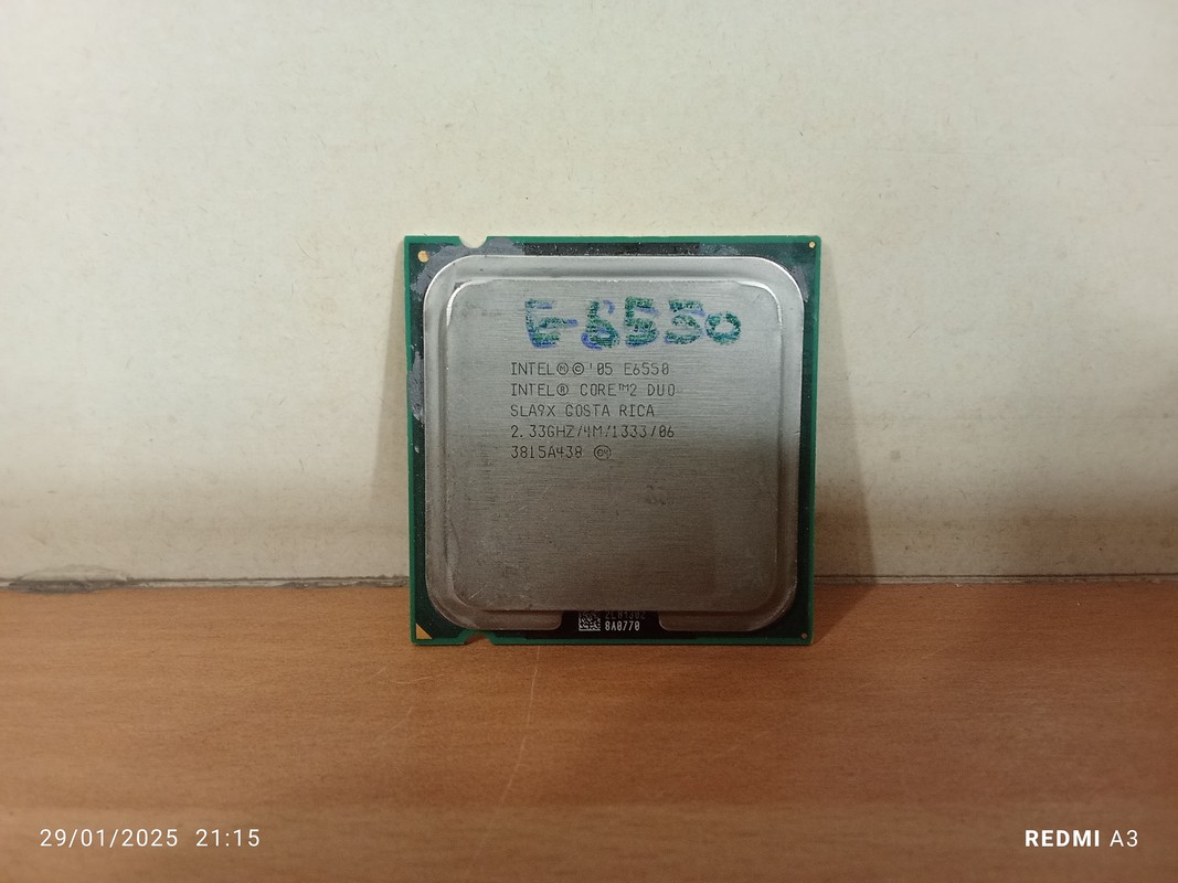 سی پی یو CORE 2DOU E6550 2.3GH(استوک)