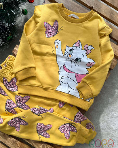 ست بلوز و شلوار توکرکی دخترانه H&M