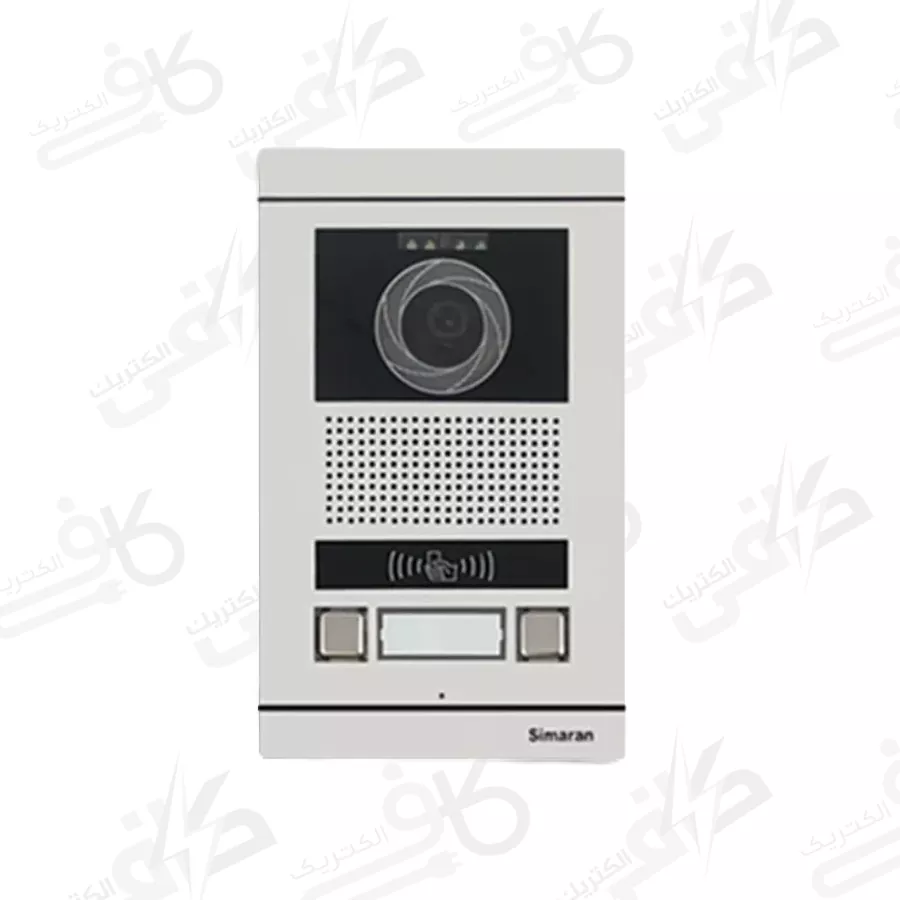 پنل آیفون تصویری سیماران دو واحدی مدل کارتی فرداد - VFBC2/N