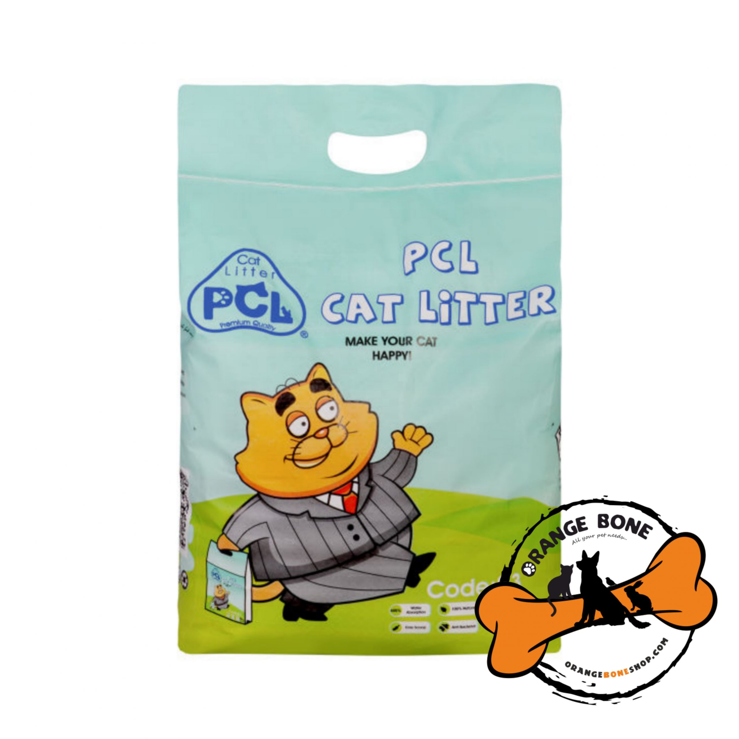 خاک گربه pcl مدل 03 ( 12 لیتر)