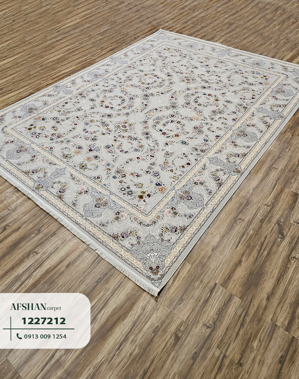 فرش ۱۲۰۰ شانه آکریلیک طرح دلارام کد 1227212 پگاه