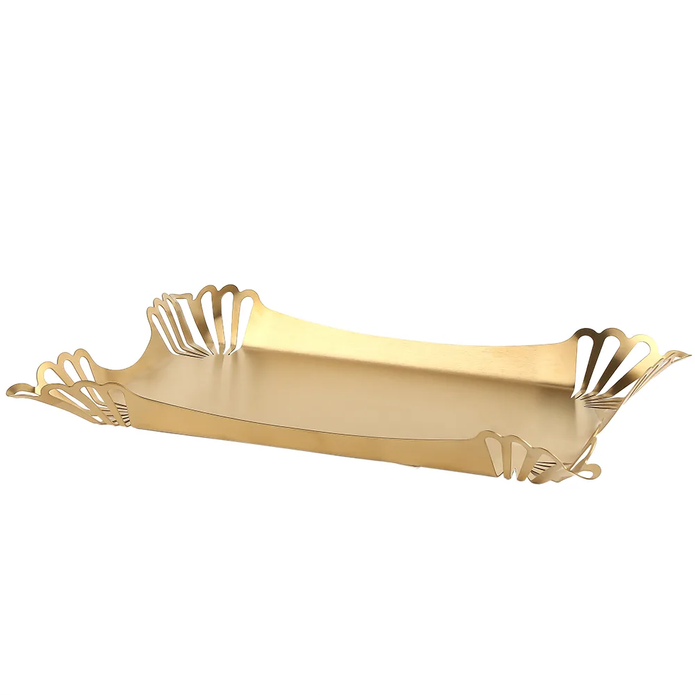 شیرینی خوری طلایی 4 گل مدل 9282 – SOLE