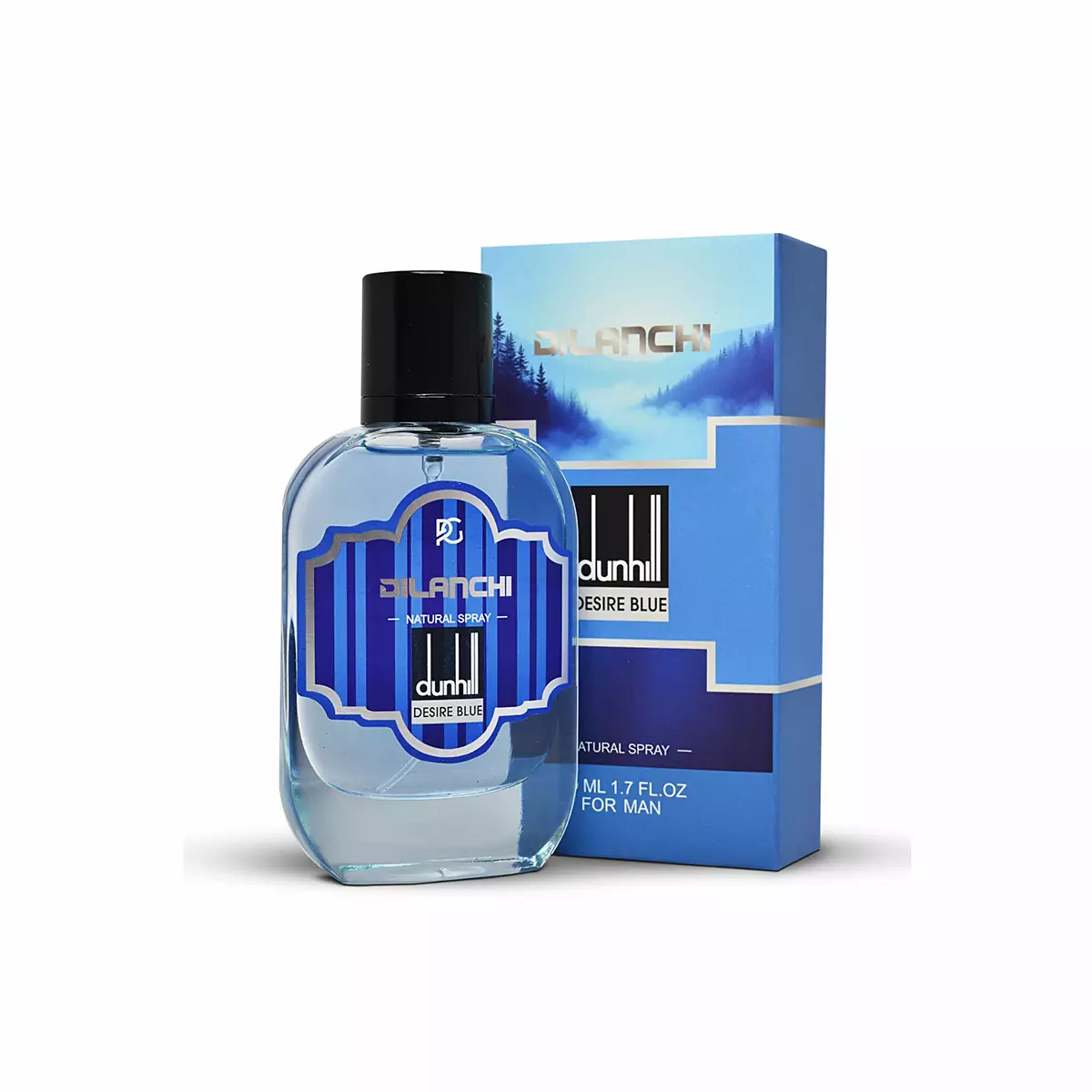 عطر دیلانچی 50 میل مردانه رایحه دانهیل دیزایر بلو