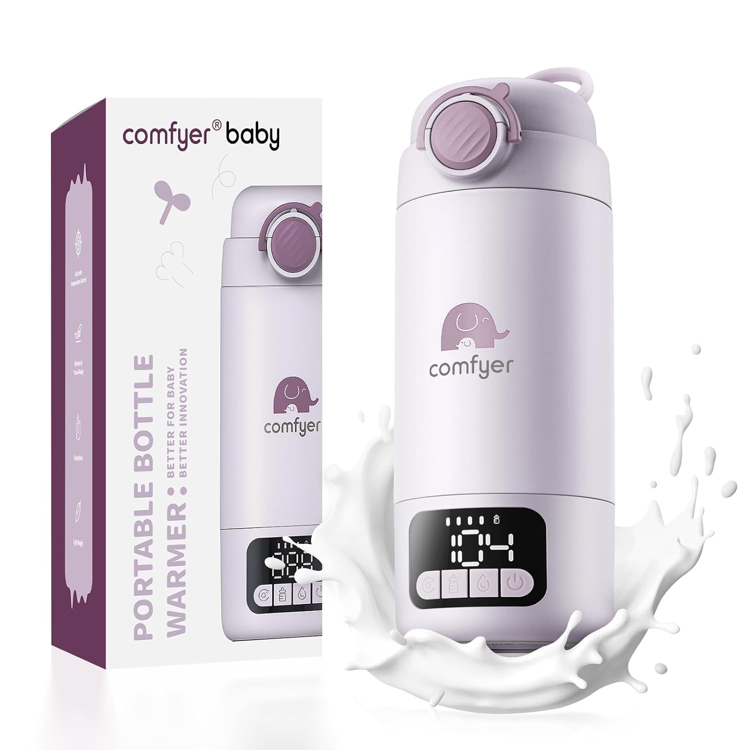 گرمکن شیشه شیر قابل حمل Comfyer BW02