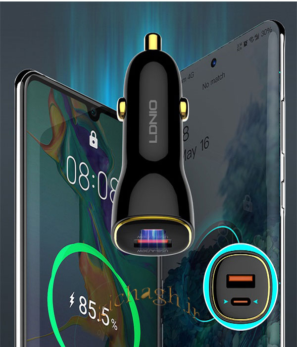 شارژ فندکی LDNIO C103