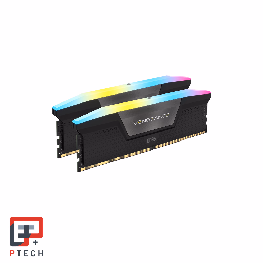 رم دسکتاپ Corsair Vengeance RGB DDR5 32GB 6200 CL36 Black