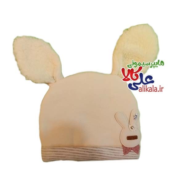 کلاه پنبه ای گوش دار طرح خرگوش Em Baby