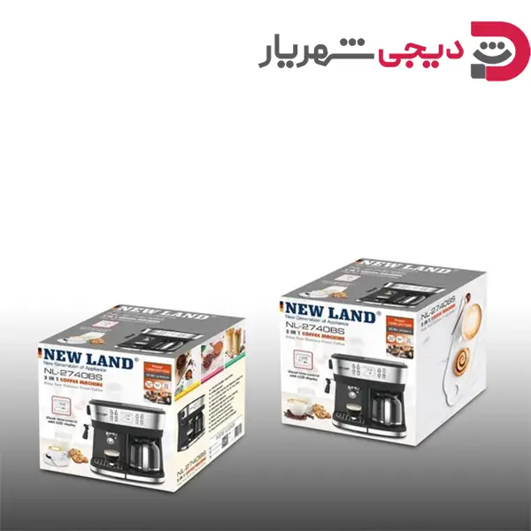 اسپرسوساز 2 کاره نیولند NL-2740BS