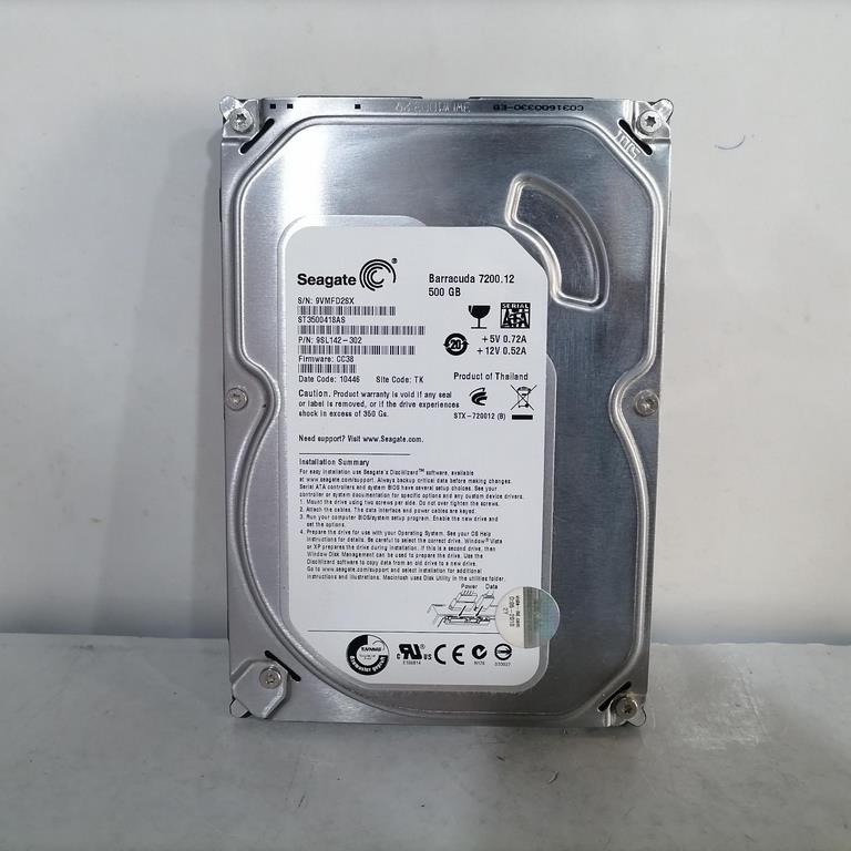 هارد 500 گیگ Seagate سلامت 91%