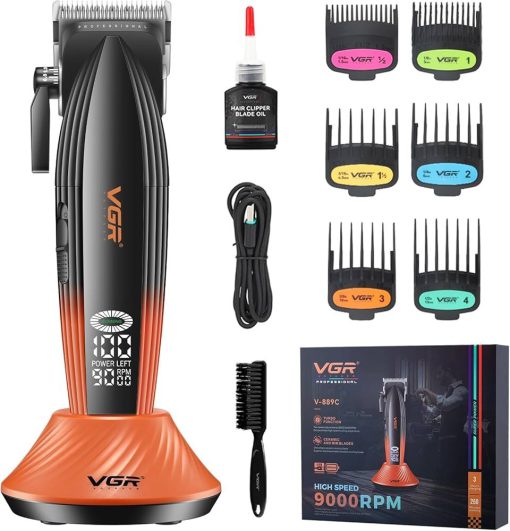 ماشین اصلاح حرفه‌ای بی‌سیم وی جی آر مدل V-889C