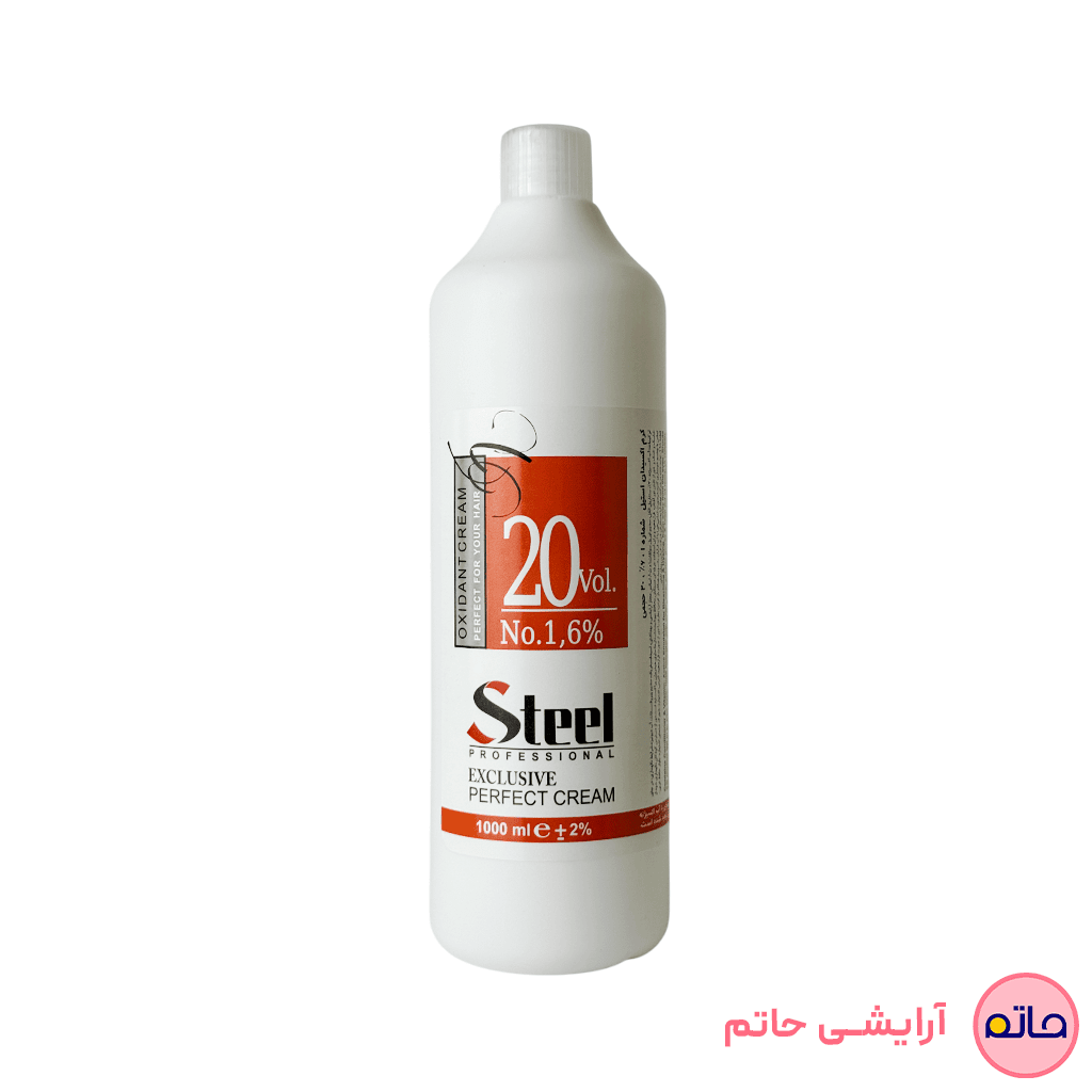 اکسیدان کم آمونیاک استیل 6% حجم 1 لیتر