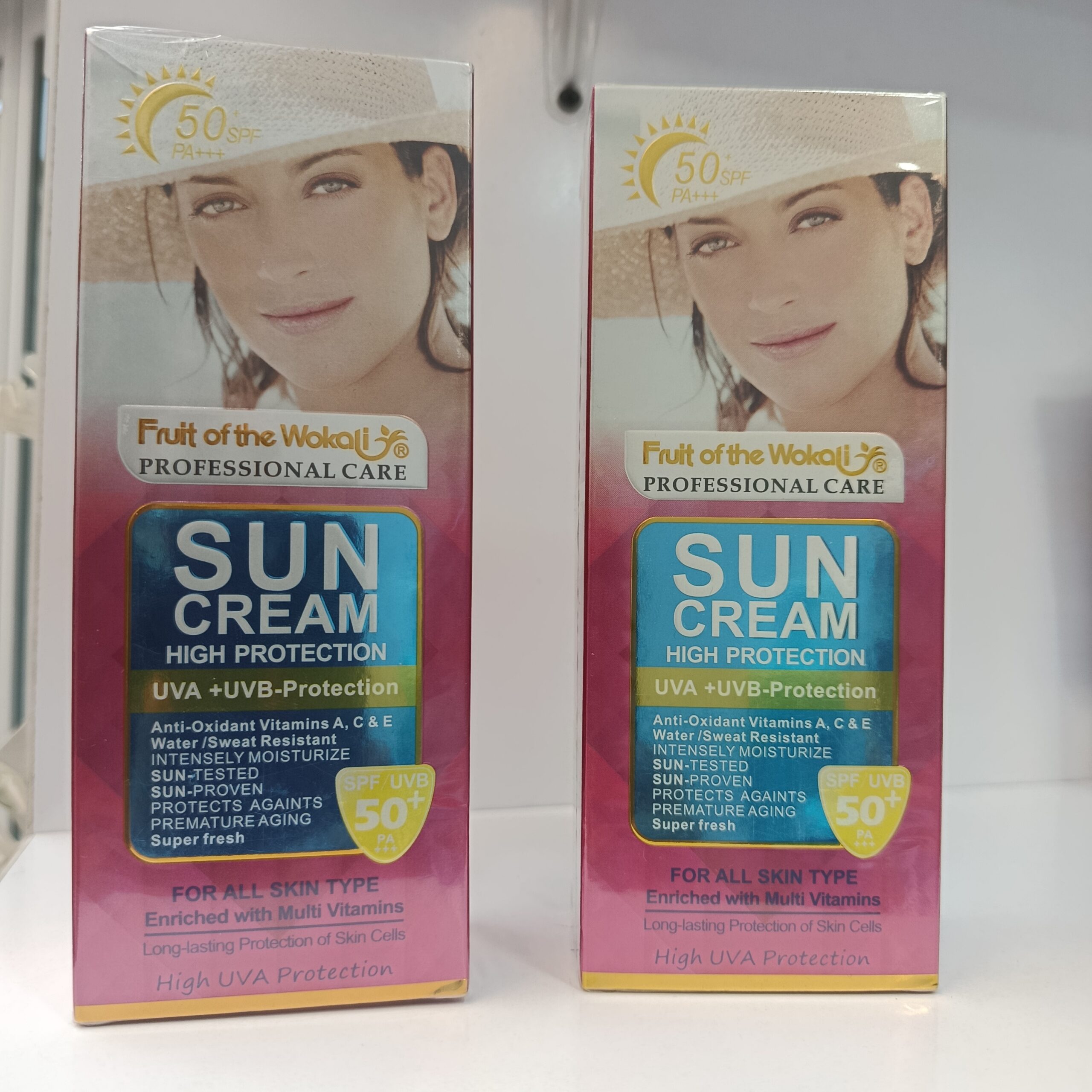 ضد آفتاب وکالی بدون رنگ spf 50