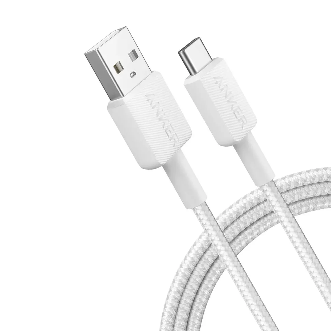 کابل تبدیل USB به USB-C انکر مدل 322/A81H5 طول 0.9 متر