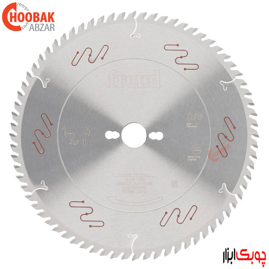 تیغ اره الماس چوب بر 300*72 فرود کد LU2B1100