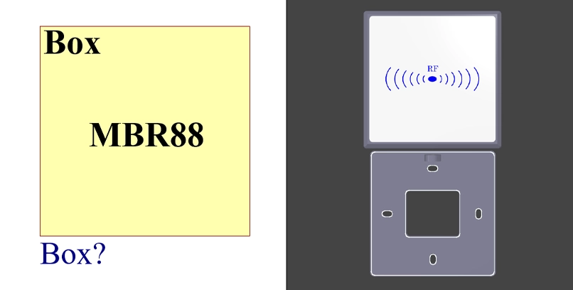 فوت پرینت 3بعدی باکس MBR88
