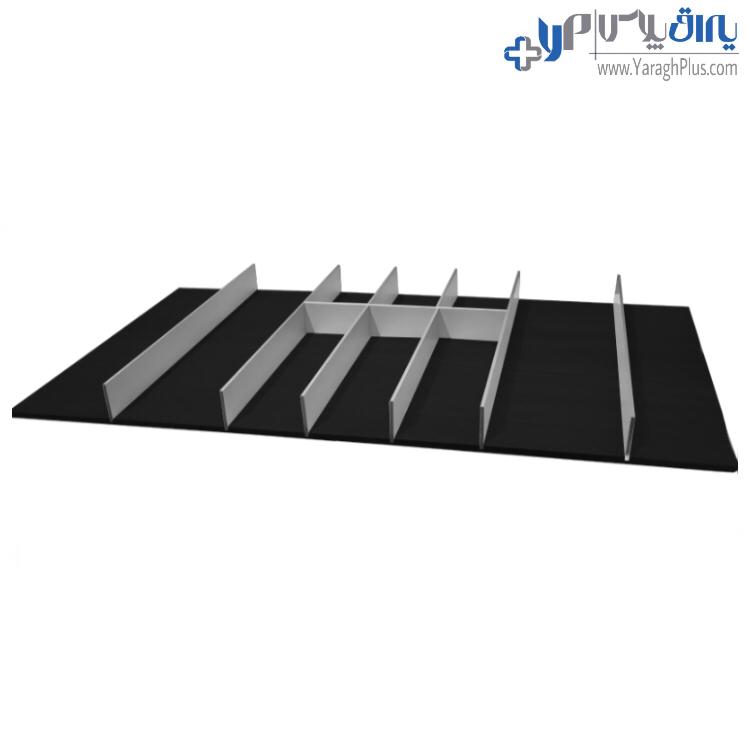 جای قاشق و چنگال مدل اسلیم رنگ مشکی فانتونی O151 - O152 - O153 - O154