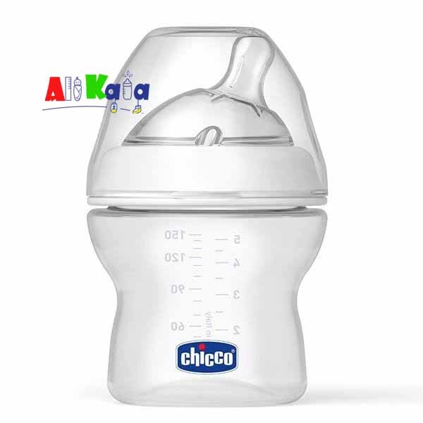 شیشه شیر چیکو مدل نچرال فیلینگ 150 میلی لیتر