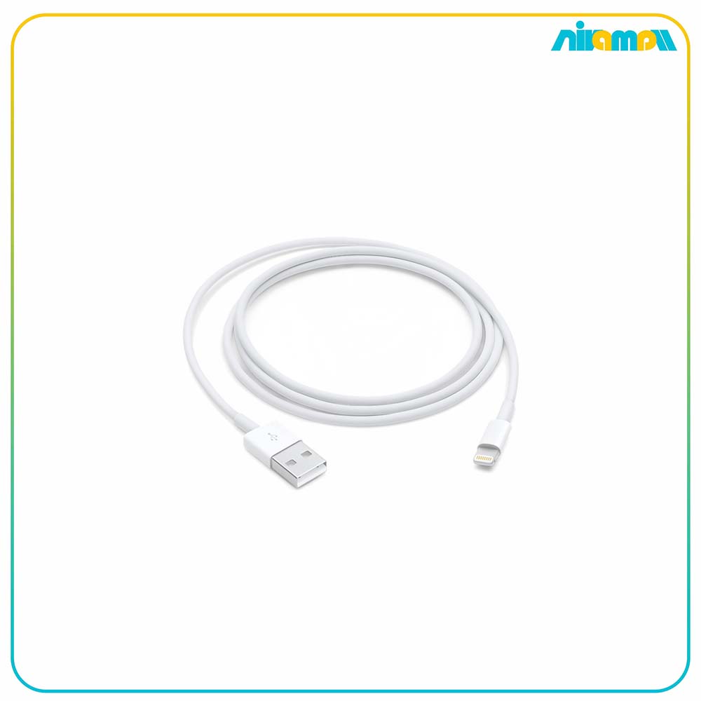 کابل شارژ اپل مدل Apple Lightning to USB Cable 2M