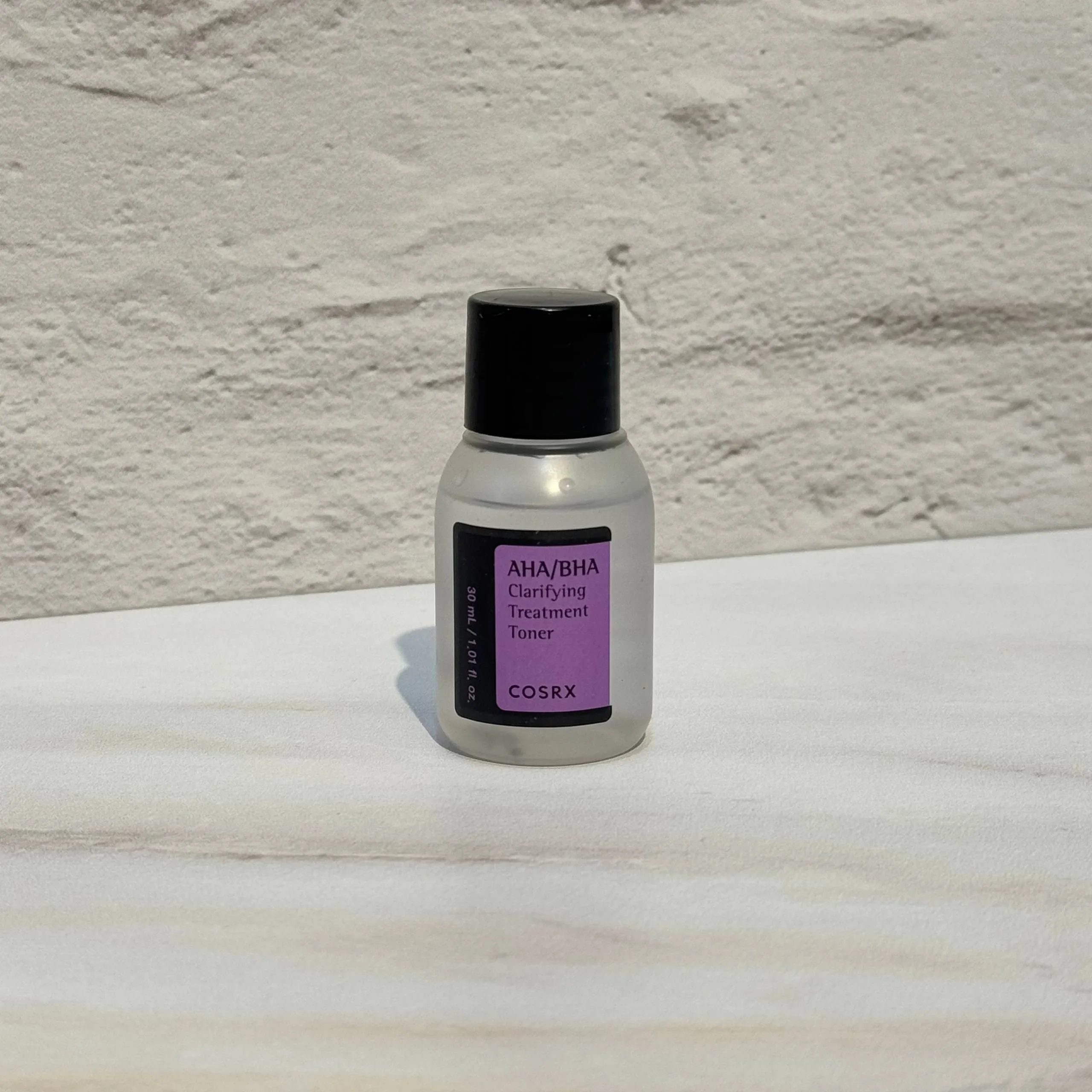 تونر لایه بردار درمانی آبرسان و شفاف کننده AHA-BHA کوزارکس 30 میل COSRX AHA-BHA Clarifying Treatment Toner