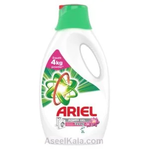 ژل يا مايع ماشين لباسشويي آريل ايتاليا 2 ليتري همراه با داوني – ARIEL