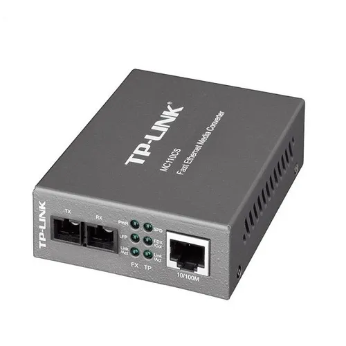 مبدل فیبر گیگابیتی سینگل مود تی پی-لینک MC110CS