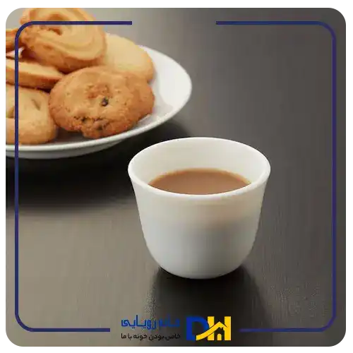 شات قهوه سفید ایکیا LJUMMEN