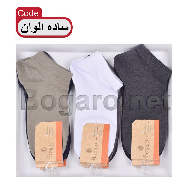 جوراب مچی مردانه بوگارو الوان ساده