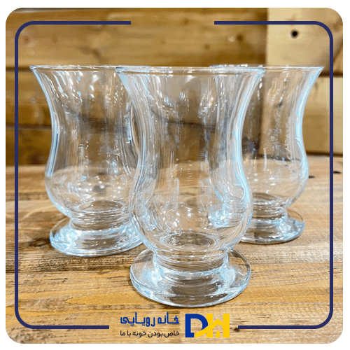 استکان کمرباریک پایه دار پاشاباغچه