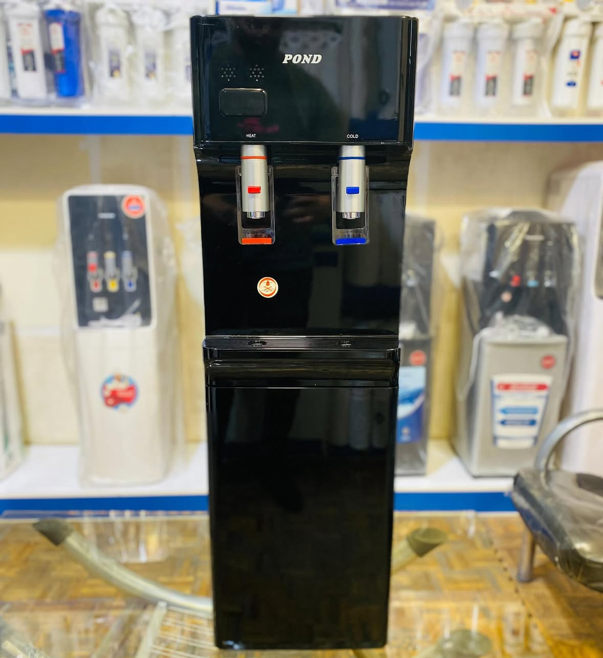 آبسردکن ایستاده یخچال دار پوند POND رنگ مشکی